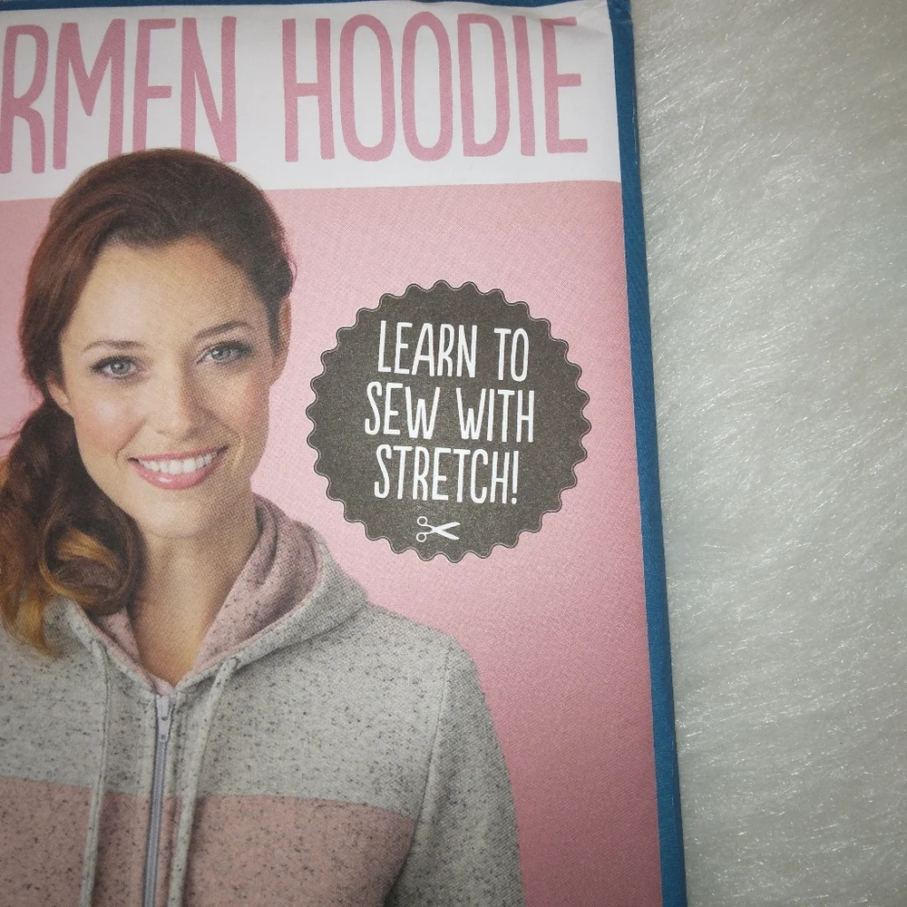 Simply Sewing The Carmen Hoodie, Fits bustline 30.5 in - 50 in.